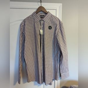 George collared button shirt